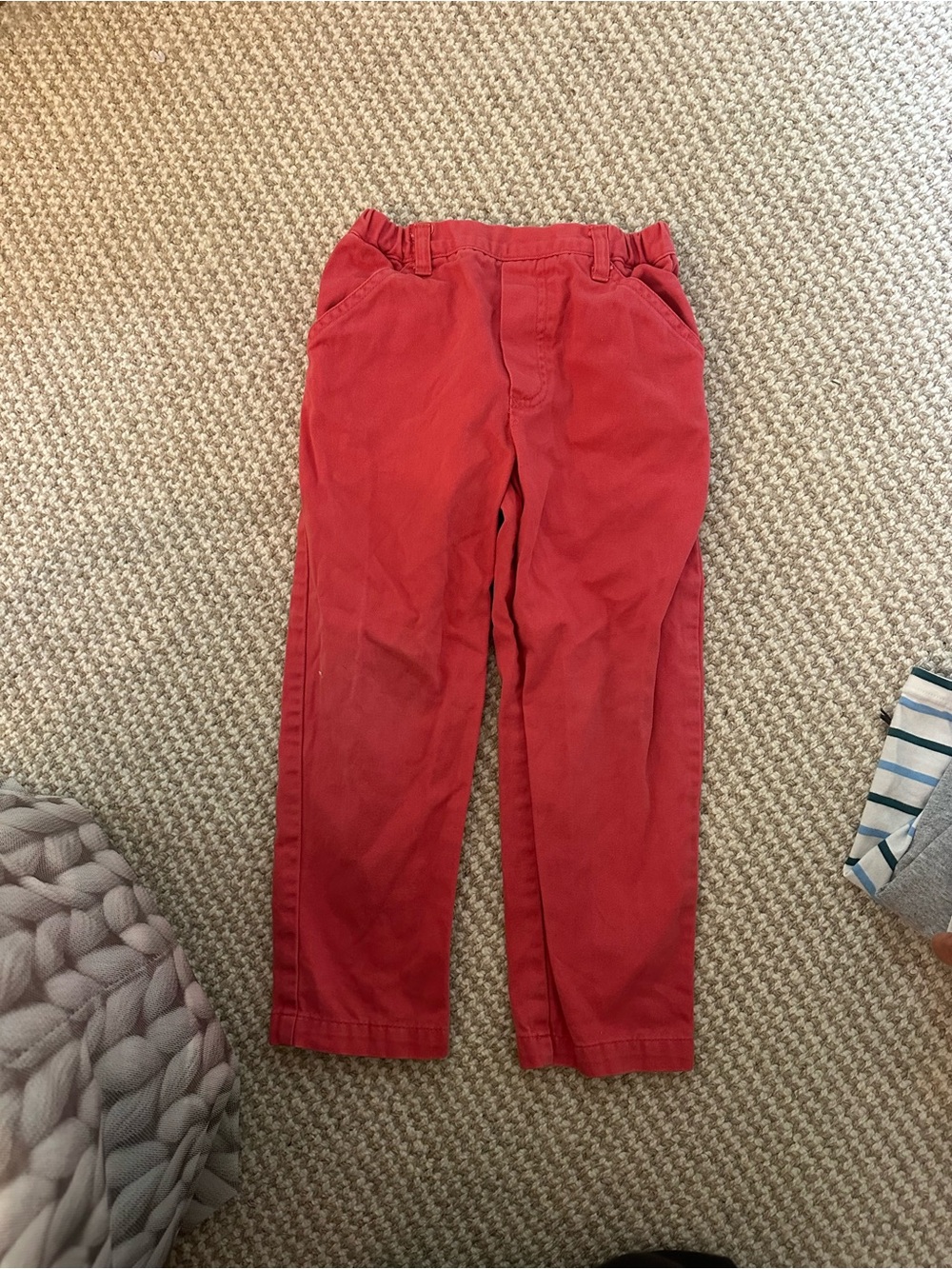 bella bliss Red Pull-On Kids Pants